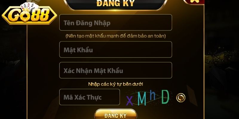 Hướng dẫn chi tiết từng bước đăng ký Go88 nhanh gọn