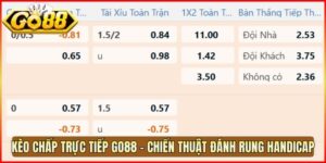 Kèo Chấp Trực Tiếp Go88 - Chiến Thuật Đánh Rung Handicap