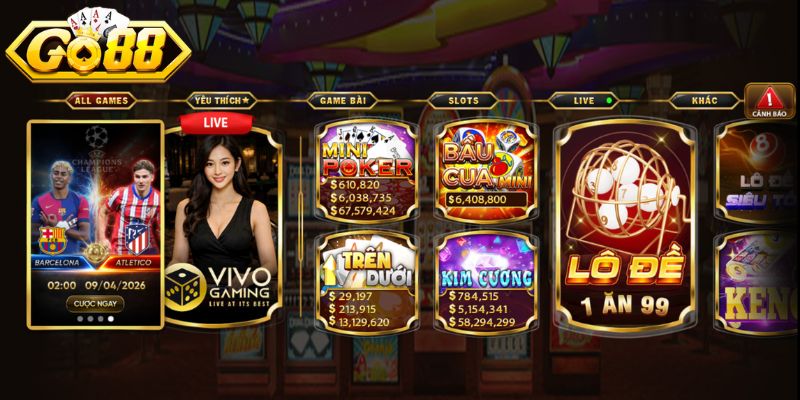 Giới thiệu cơ bản về phiên bản kim cương Go88