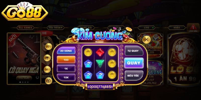 Lý do bạn nên chọn chơi Kim Cương Go88