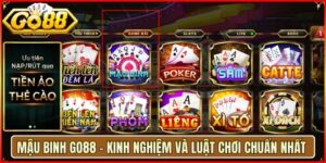 Mậu Binh Go88 – Kinh Nghiệm Và Luật Chơi Chuẩn Nhất