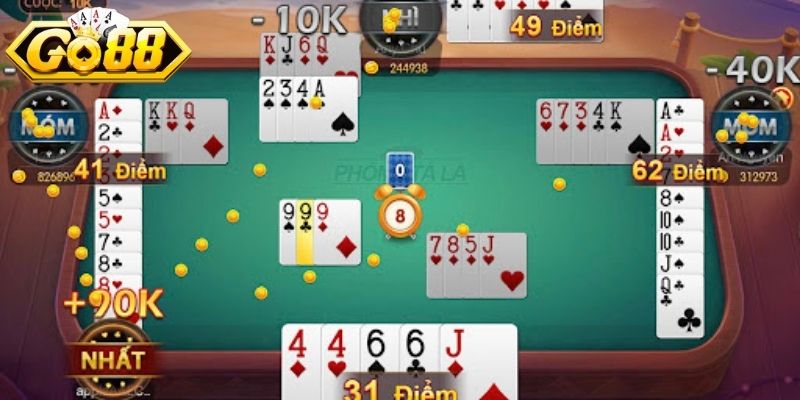 Vòng phỏm Go88 diễn ra tuần tự
