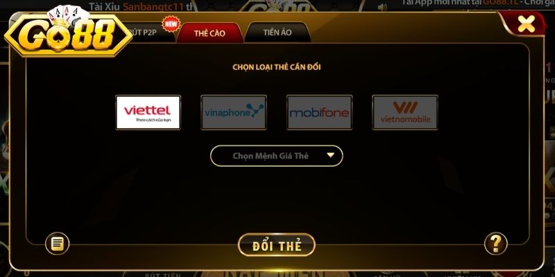 Tổng hợp phương thức rút tiền Go88 nhiều người sử dụng